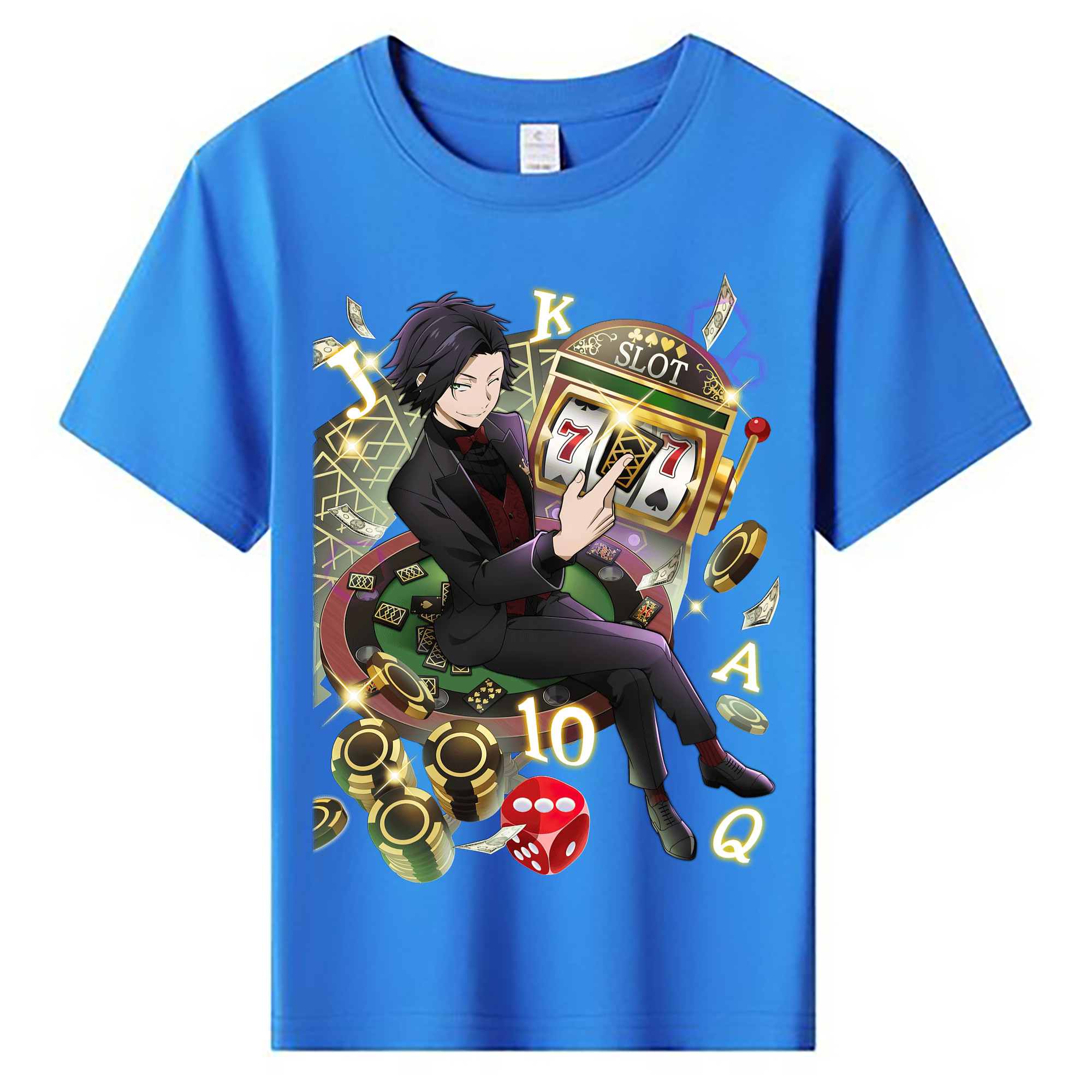 （画像用） 文豪ストレイドッグス Bungo Stray Dogs 綿100％キッズTシャツ（フロントプリント）